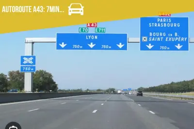 Plan de l'établissement Grand T3, balcon et garage - Venissieux Lyon Sud