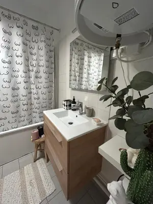 Salle de bains dans l'établissement Le Cosy - Grand appartement centre Bellecour
