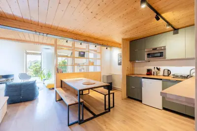 Cuisine ou kitchenette dans l'établissement Superbe 4 pièces, 90m2 - Vieux Lyon - Vue Panoramique