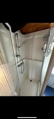 Salle de bains dans l'établissement La Maison du Bonheur