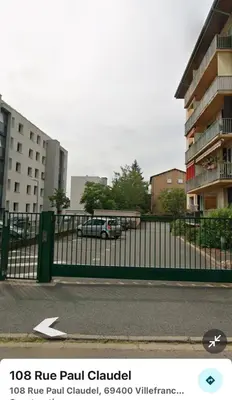 Quartier de l'appartement ou autre quartier proche