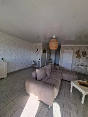 Coin salon dans l'établissement Appartement Moderne 8 etage