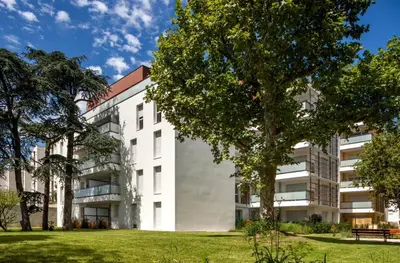 Plan de l'établissement Agréable 2 chambres avec terrasse et parking privé