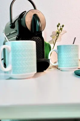 Plateau bouilloire dans l'établissement Studio Le Cocon 22m2