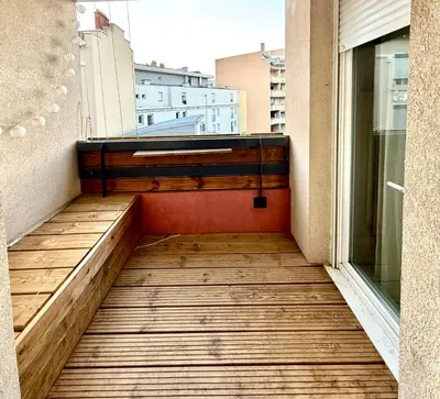 Balcon ou terrasse dans l'établissement Balcon Jubin