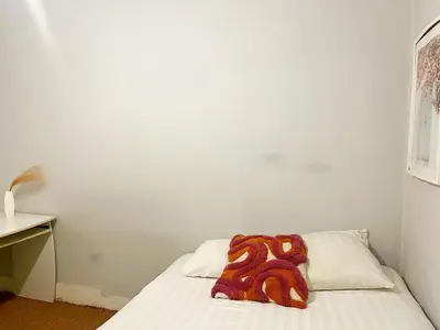 Un ou plusieurs lits dans un hébergement de l'établissement suite Lavanil - Appartement 6 personnes - Check in h24 wifi