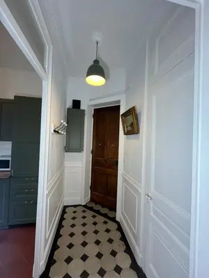 Plan de l'établissement Appartement de charme - Parking privé gratuit - Métro proche - Cours Emile Zola