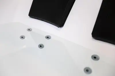 Salle de bains dans l'établissement LES BULLES DE MONA - Chic - Spa - Clim