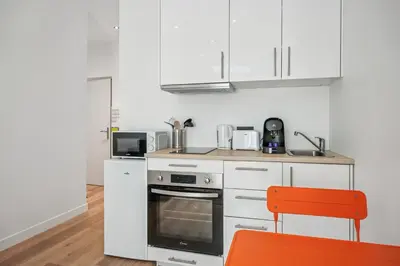 Cuisine ou kitchenette dans l'établissement 