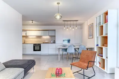 Cuisine ou kitchenette dans l'établissement Large family apartment with parking in Lyon
