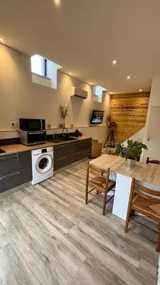Cuisine ou kitchenette dans l'établissement Atelier 277