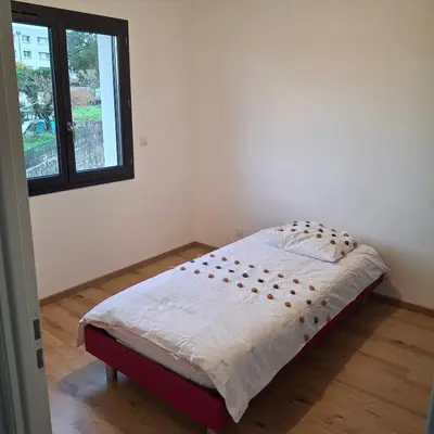Un ou plusieurs lits dans un hébergement de l'établissement Villa de la trêve