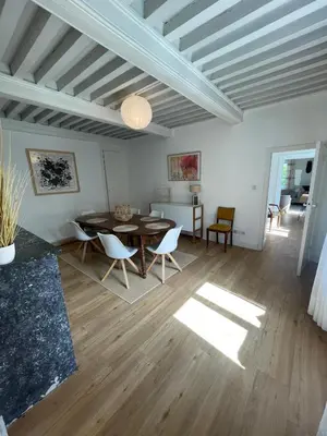 Plan de l'établissement 150m2 à 15min de lyon - parc avec piscine et pétanque