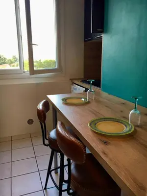 Plan de l'établissement T3 cozy Saint Genis Laval - balcony - quiet - HLS