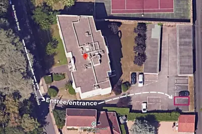 Quartier de l'appartement ou autre quartier proche