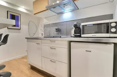 Plan de l'établissement Charming 17 m studio A cozy retreat for two in the heart of Villeurbanne