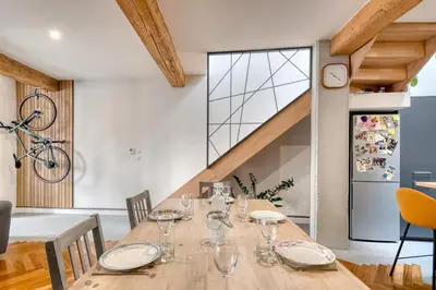 Plan de l'établissement La Petite Maison Centrale - T4 - Centre Montluel