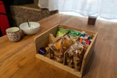 Nourriture dans l'appartement ou à proximité