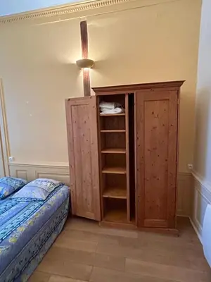 Un ou plusieurs lits dans un hébergement de l'établissement Appartement lumineux en plein coeur de Lyon