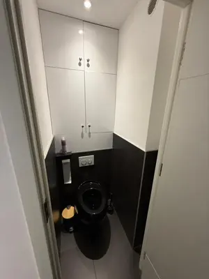 Salle de bains dans l'établissement Appartement vue sur Lyon