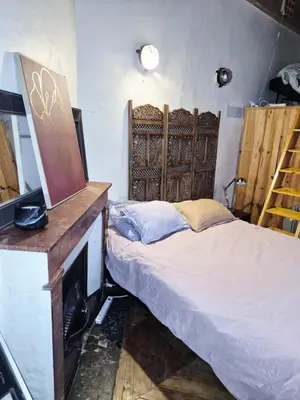 Un ou plusieurs lits dans un hébergement de l'établissement Appartement luxueux hyper centre