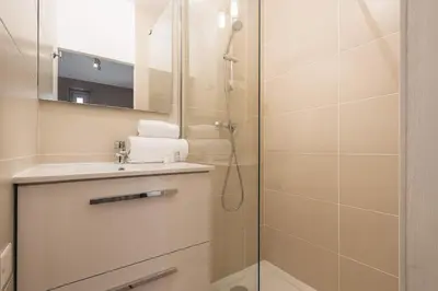 Salle de bains dans l'établissement Smartstay Confort - Perrache