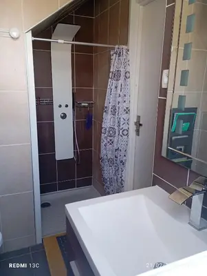 Salle de bains dans l'établissement Belle Maison-St Exupéry- Groupama stadium-Viarhona-T3