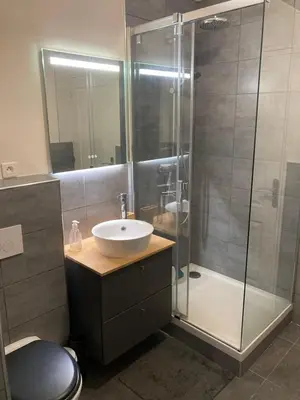 Plan de l'établissement Appartement lumineux idéal pour deux à Lyon