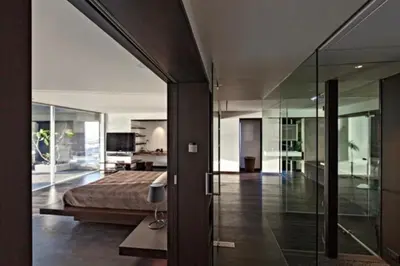 Un ou plusieurs lits dans un hébergement de l'établissement Duplex Desing Lyonnais