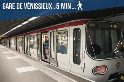 Plan de l'établissement Appartement neuf et parfaitement agencé sur Lyon