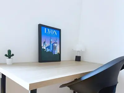 Télévision ou salle de divertissement dans l'établissement Le Havre Bleu - Prox Metro A et Gare