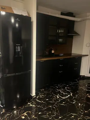 Cuisine ou kitchenette dans l'établissement Appartement lyon