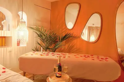 Spa ou équipements de bien-être de l'établissement Suite Bali Prestige- SPA & Sauna