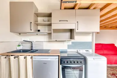 Cuisine ou kitchenette dans l'établissement Pause Bien-Être - CNPE Bugey - Meximieux