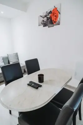 Coin salon dans l'établissement Appartement T2 Charpennes proche métro