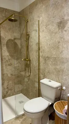 Salle de bains dans l'établissement Casa Sole