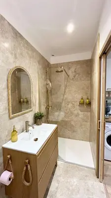 Salle de bains dans l'établissement Casa Alba