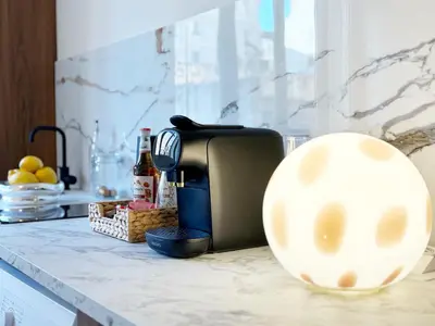 Cuisine ou kitchenette dans l'établissement Le Trocadéro - Face Centre commercial partdieu