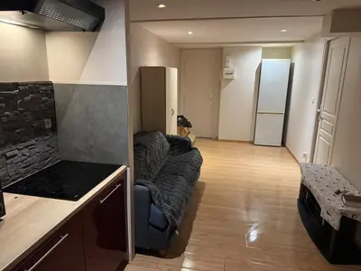 Coin salon dans l'établissement T2 Apartment