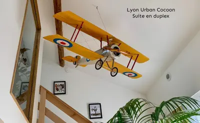 Plan de l'établissement Lyon Urban Cocoon Gîte urbain eco-responsable