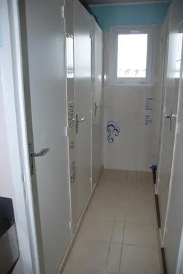 Salle de bains dans l'établissement Domaine des Gardette