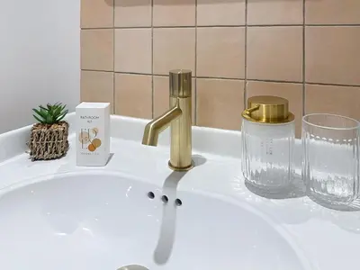 Salle de bains dans l'établissement La suite signature