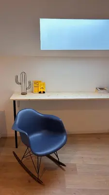 Plan de l'établissement Maison entière avec 2 chambres , Jardin et parking
