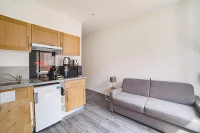 Cuisine ou kitchenette dans l'établissement GuestReady - Little Gem near Part-Dieu
