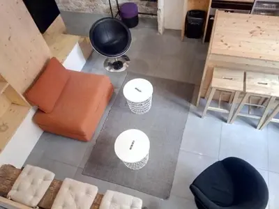 Coin salon dans l'établissement Lyon centre - Appartement quartier Victor Hugo Ainay