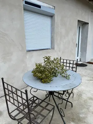 Balcon ou terrasse dans l'établissement Le Cottage