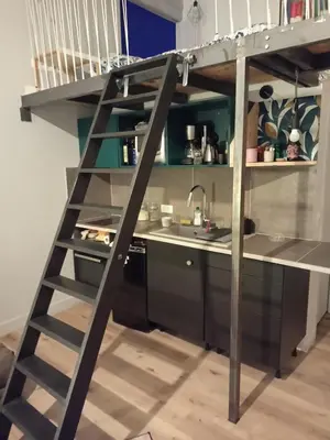 Un ou plusieurs lits superposés dans un hébergement de l'établissement Appartement