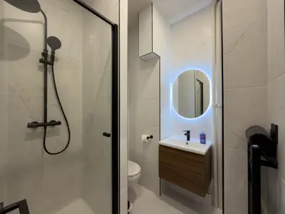 Salle de bains dans l'établissement Le Presqu'île - Escapade Lyonnaise