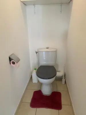 Salle de bains dans l'établissement Lyon T2