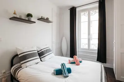 Un ou plusieurs lits dans un hébergement de l'établissement DIFY Glamour - Masséna